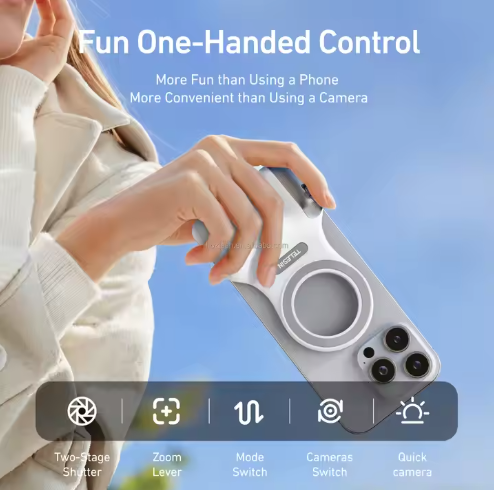 Smart Wireless Magnetic Phone Camera Grip