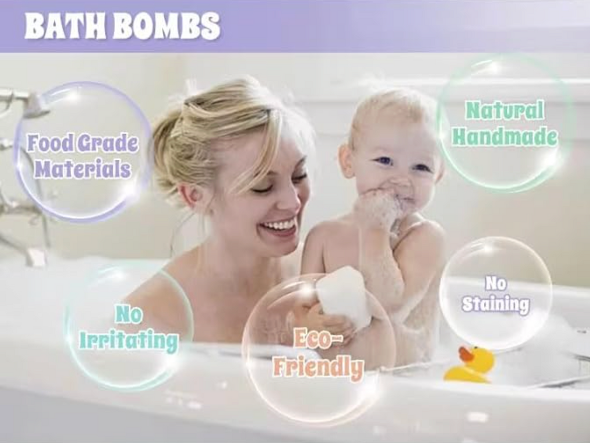Bath Bombs With Toy Inside