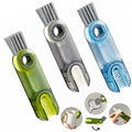 Multifunctional Cleaning Brush Tiny Bottle Cup Lid Brush Straw Cleaner Tools Multi-Functional Crevice Cleaning Brush Home Kitchen Cleaning Tools