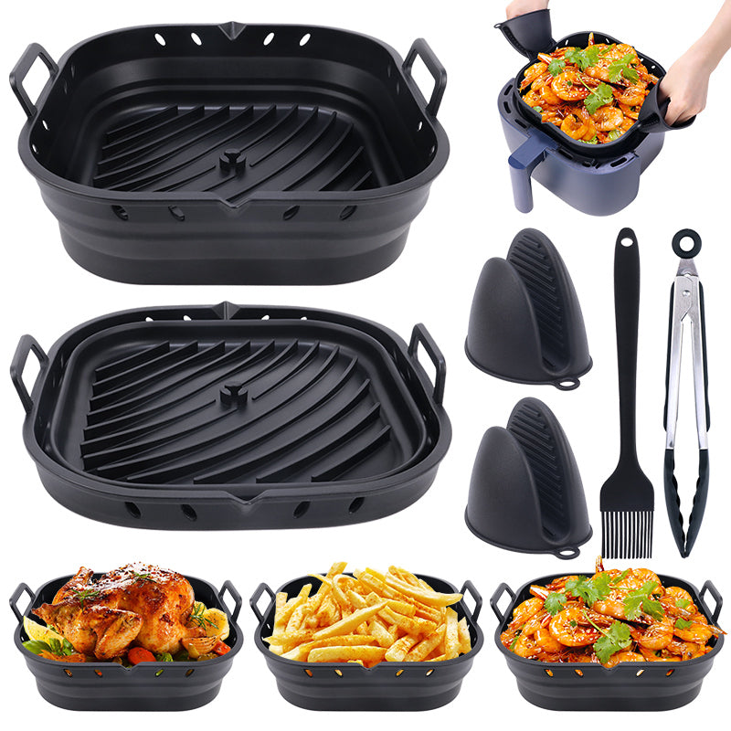 Collapsible Silicone Air Fryer Liners
