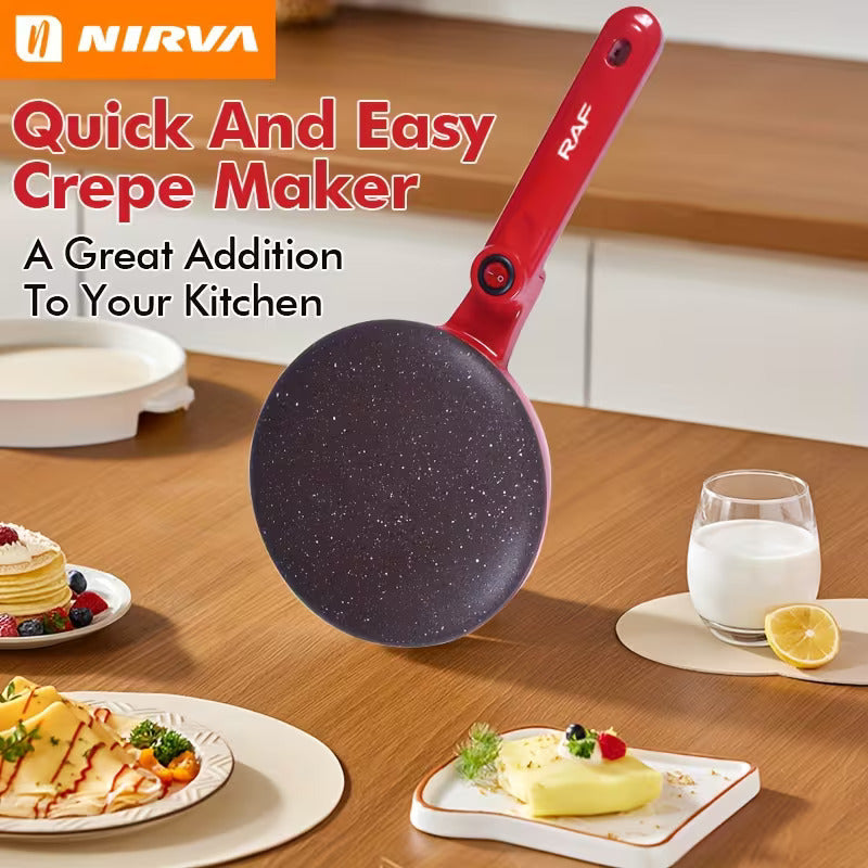 Electric Pancake Maker with Non-Stick Coating