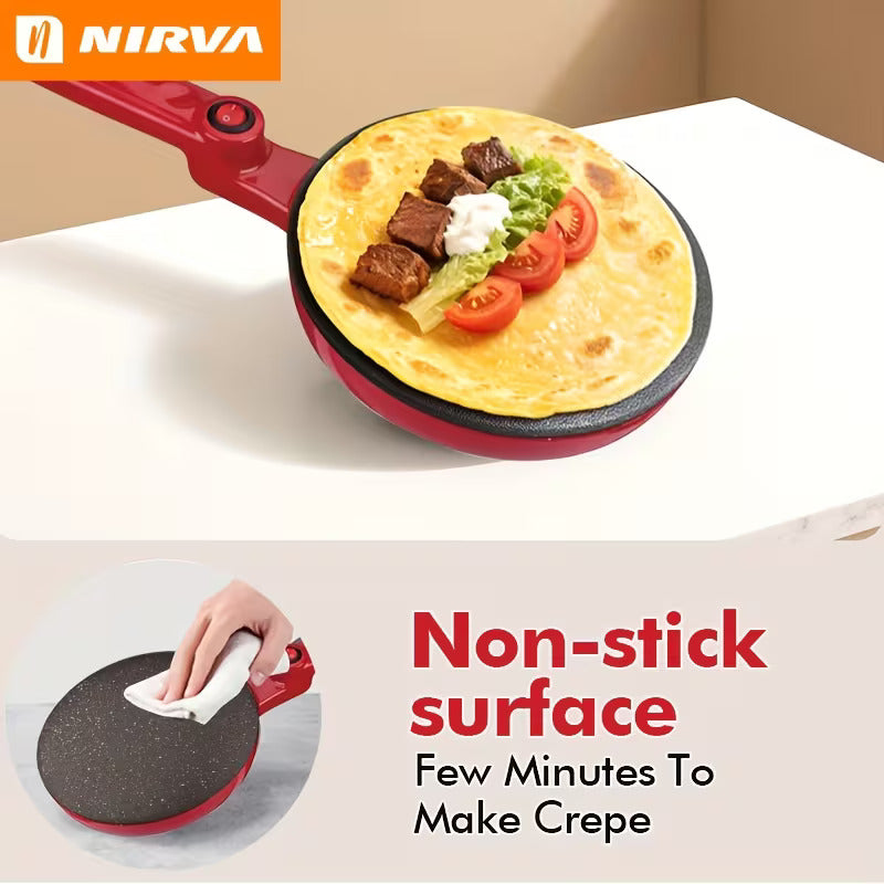 Electric Pancake Maker with Non-Stick Coating