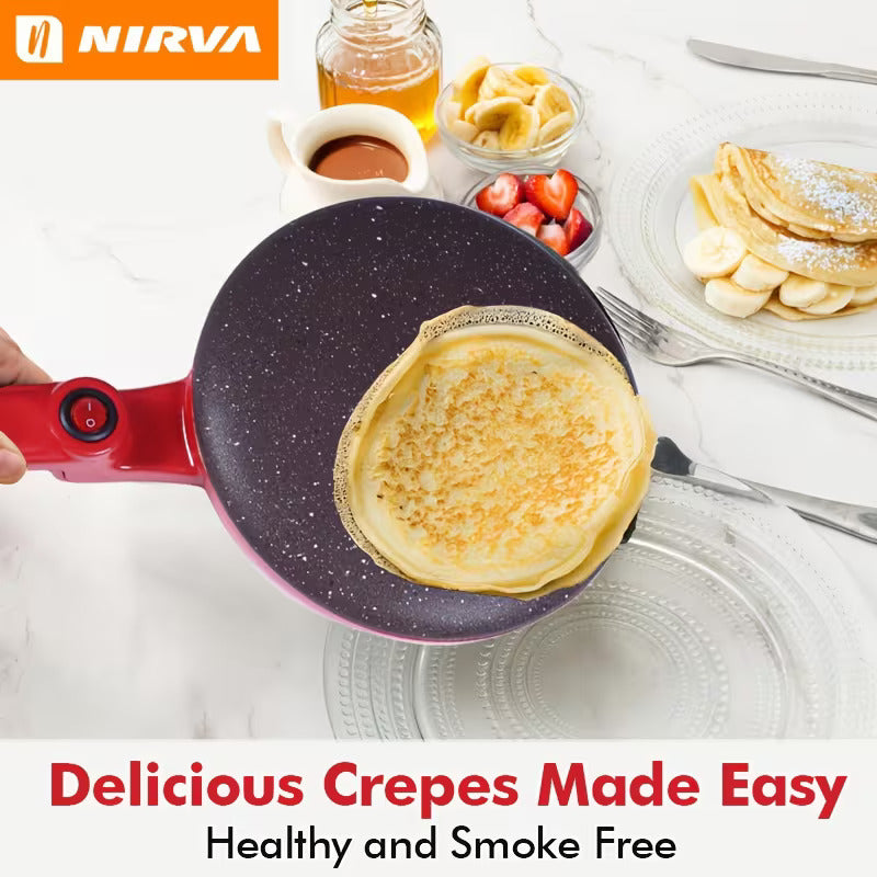 Electric Pancake Maker with Non-Stick Coating