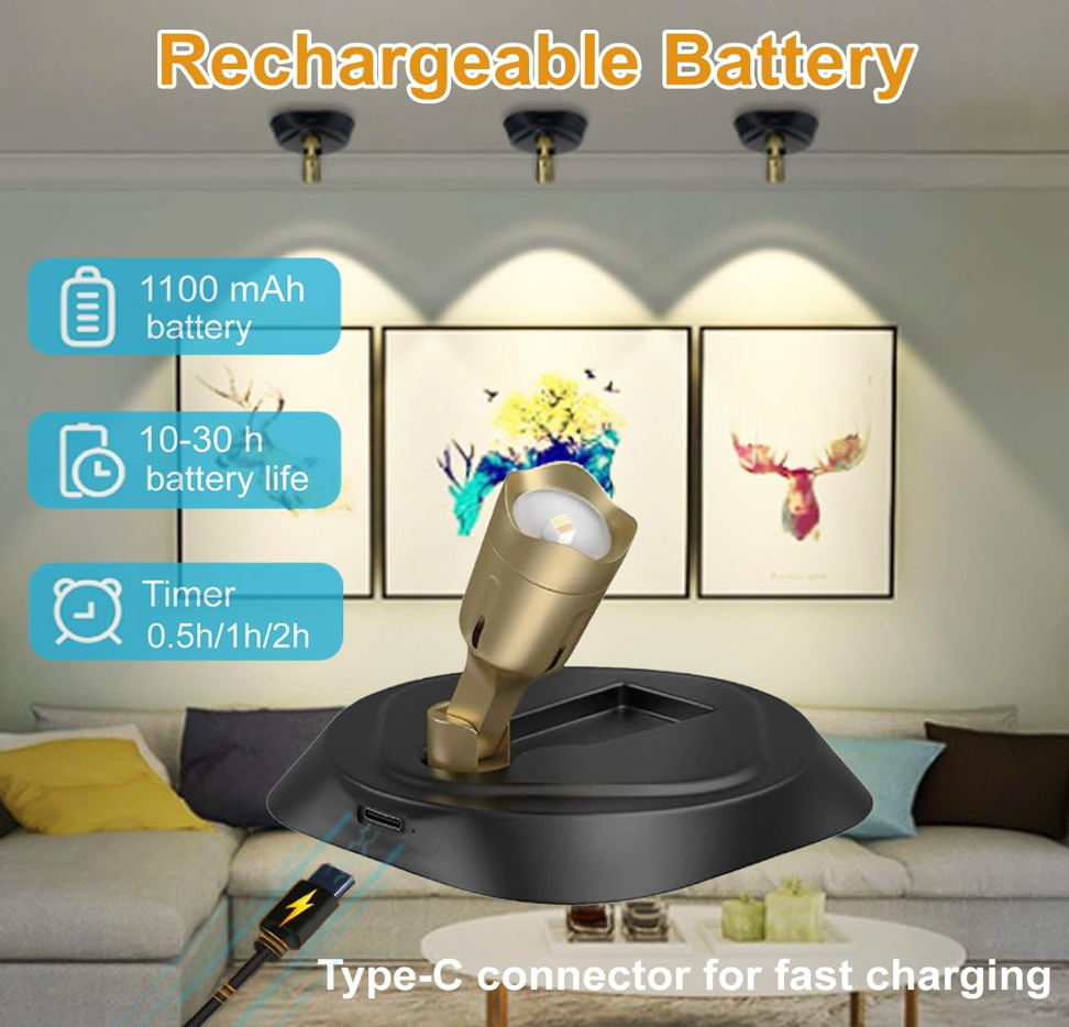 Wireless LED Spotlight