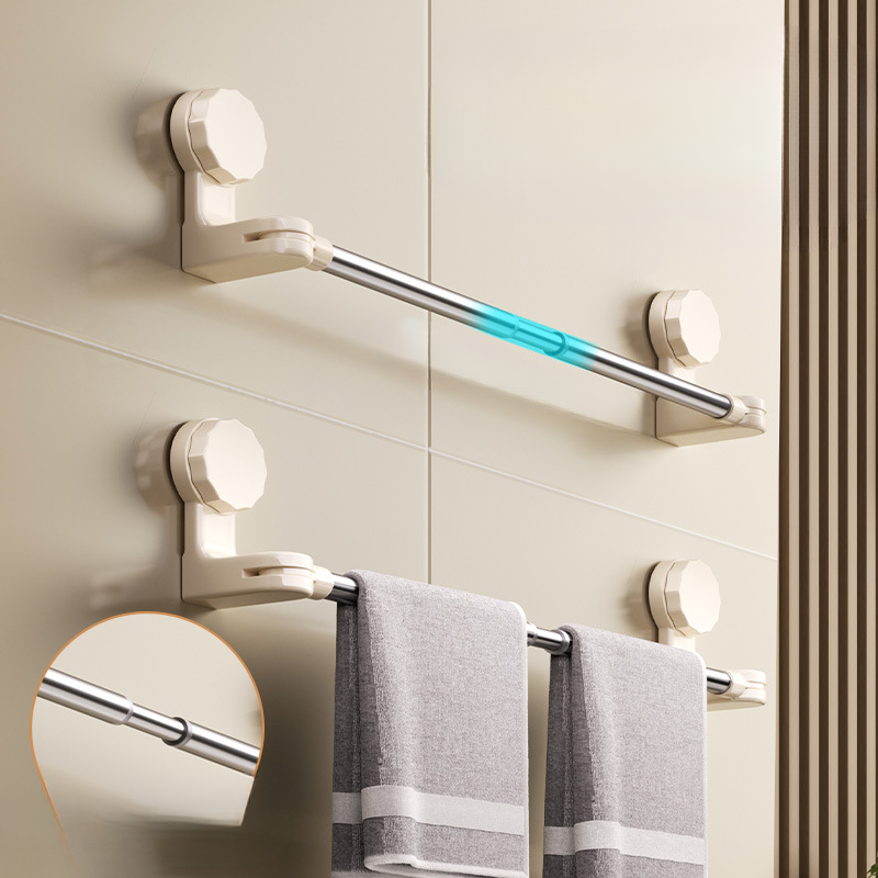 Suction Cup Telescopic Towel Holder