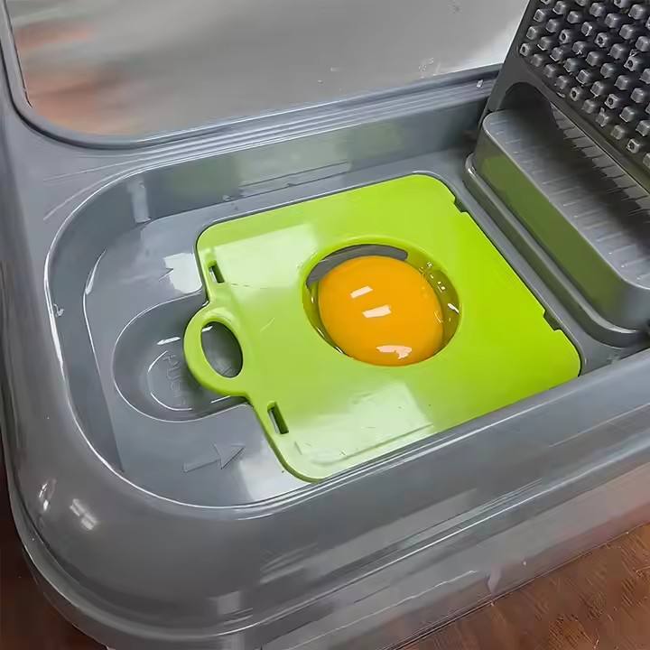 Multifunctional Cutting Board with Built-In Storage Containers
