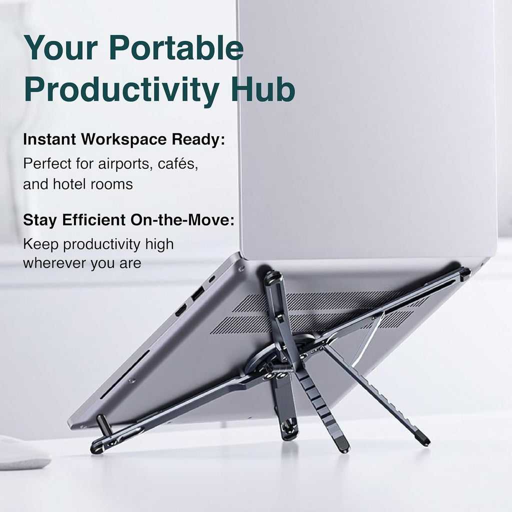 Folding Adjustable ABS Material Laptop Stand
