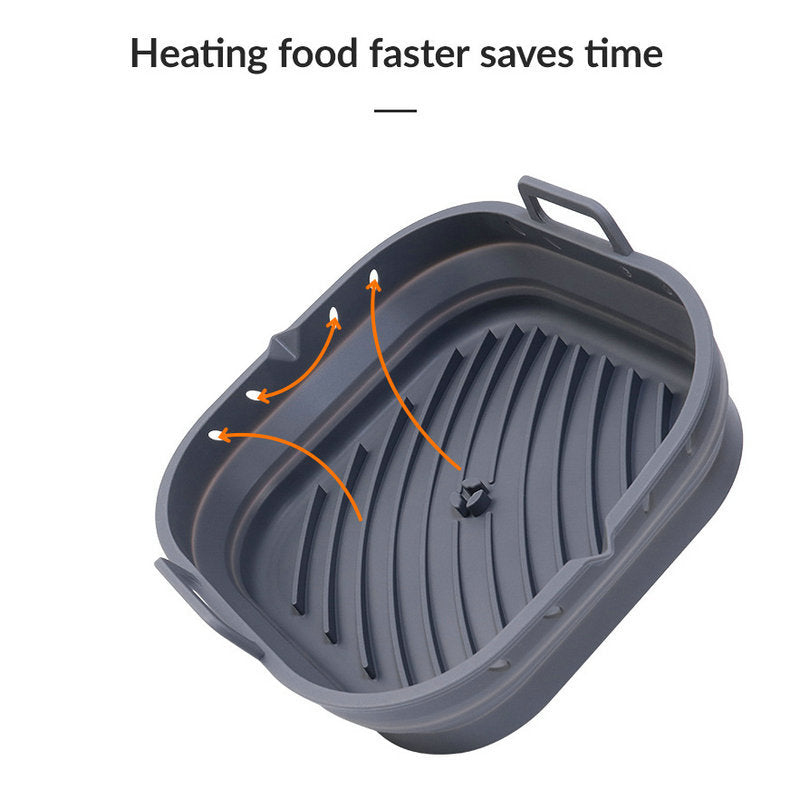 Collapsible Silicone Air Fryer Liners