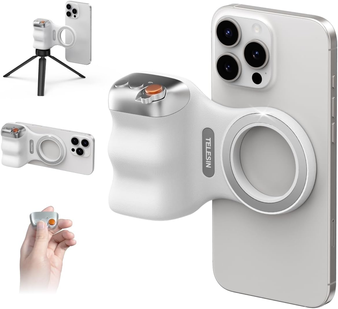 Smart Wireless Magnetic Phone Camera Grip