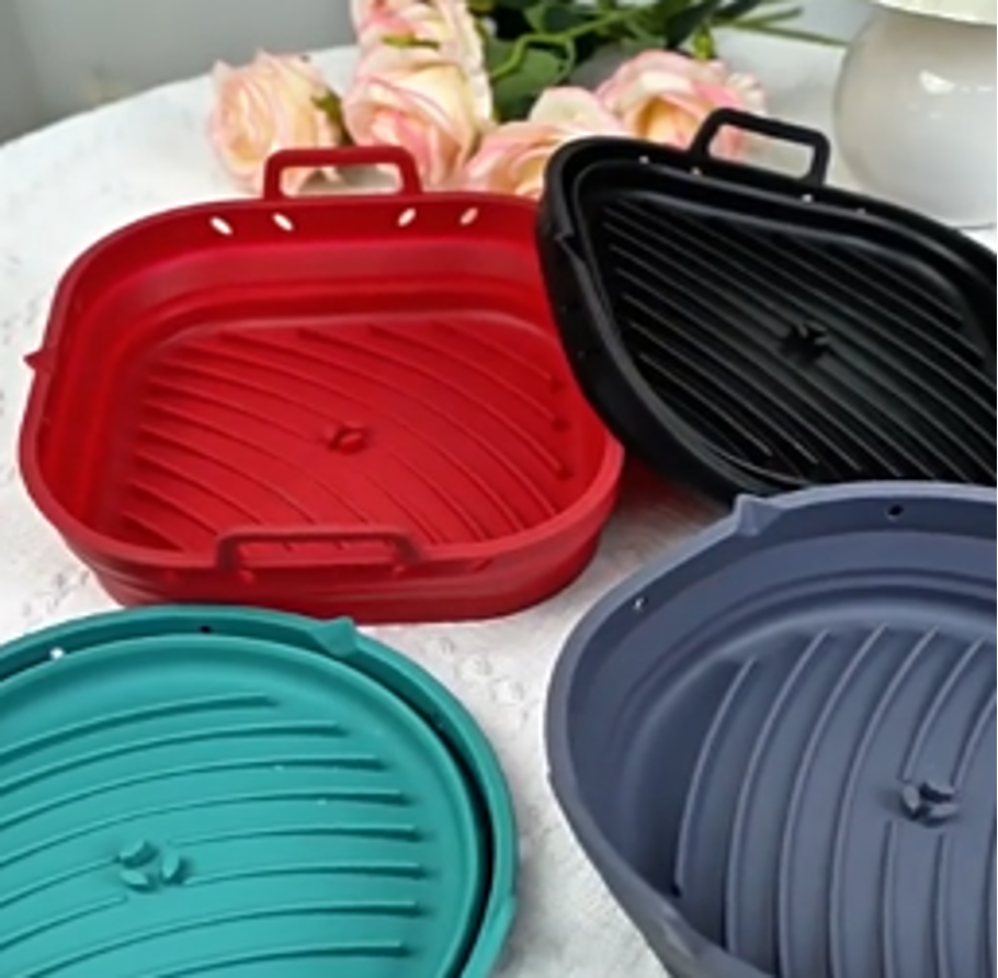 Collapsible Silicone Air Fryer Liners
