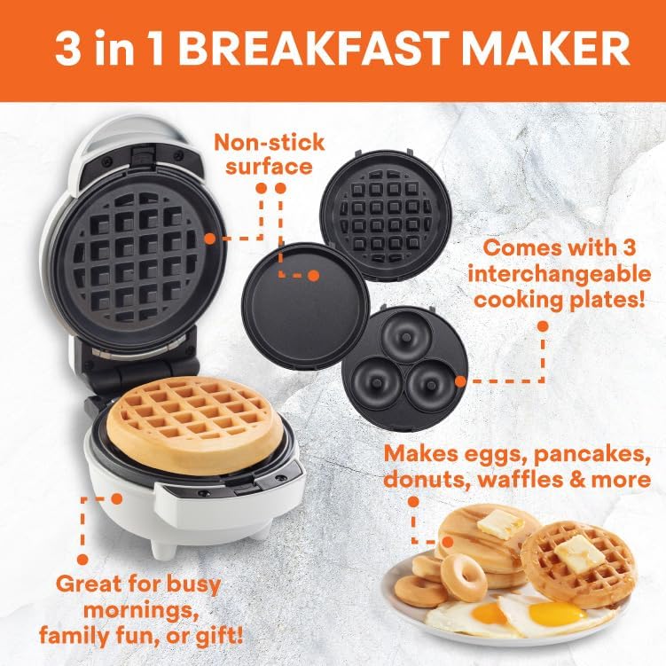 Electric 3-in-1 Mini Bites Maker
