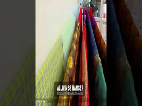 Stainless Steel silver Ceiling Cloth Hanger, For Homes Apartments,Hostels, Model Name/Number: Eleganza (ss05)